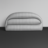 Srebrna Poszwa Adamaszek 220x200  Hoteline Deco™ Collection