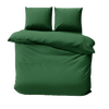 Ciemnozielona Poszwa Adamaszek 200x200  Hoteline Deco™ Collection