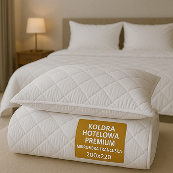 Kołdra Hotelowa Premium Mikrofibra Francuska 200x220