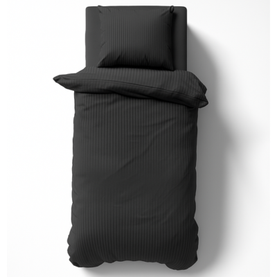 Čierna obliečka Damask