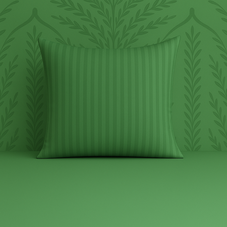 Ciemnozielona Poszewka Adamaszek 70x80  Hoteline Deco™ Collection