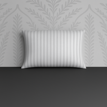 Srebrna Poszewka Adamaszek 70x80  Hoteline Deco™ Collection