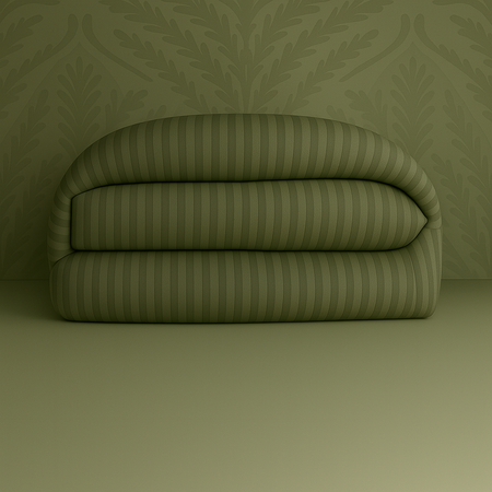 Oliwkowa Poszwa Adamaszek 200x200  Hoteline Deco™ Collection