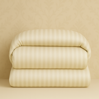 Beżowa Poszwa Adamaszek 180x200  Hoteline Deco™ Collection