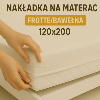 Nakładka na materac Frotte/Bawełna