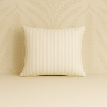 Kremowa (écru) Poszewka Adamaszek 50x70  Hoteline Deco™ Collection