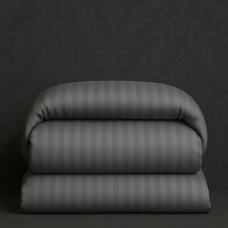 Szara Poszewka Adamaszek 50x70 Hoteline Deco™ Collection