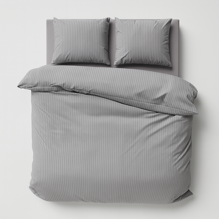 Szara Poszwa Adamaszek 180x200 Hoteline Deco™ Collection