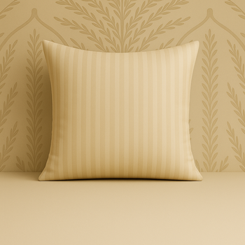 Beżowa Poszewka Adamaszek 70x80  Hoteline Deco™ Collection