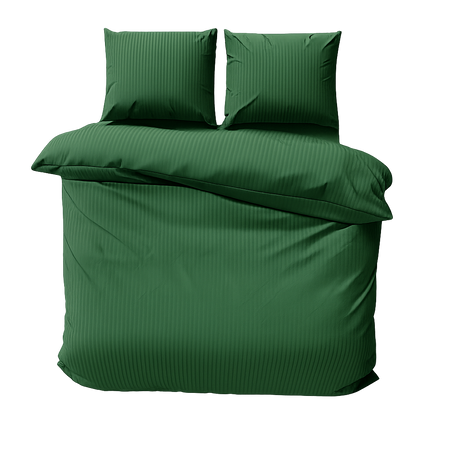 Ciemnozielona Poszewka Adamaszek 70x80  Hoteline Deco™ Collection