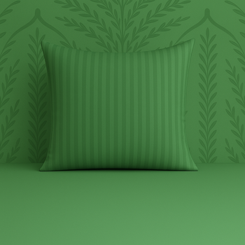 Ciemnozielona Poszewka Adamaszek 50x70  Hoteline Deco™ Collection