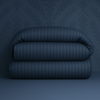 Niebieska (Denim) Poszwa Adamaszek 220x200  Hoteline Deco™ Collection