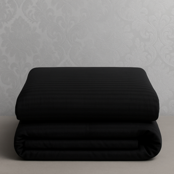 Czarna Poszwa Adamaszek 160x200 Hoteline Deco™ Collection