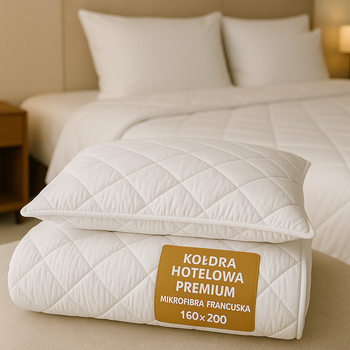 Kołdra Hotelowa Premium Mikrofibra Francuska 160x200