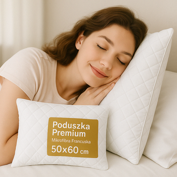 Poduszka Premium Mikrofibra Francuska 50x60