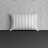 Srebrna Poszewka Adamaszek 70x80  Hoteline Deco™ Collection